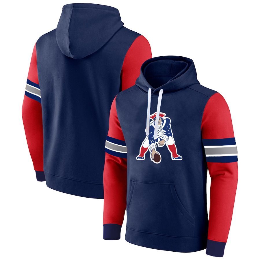 Men 2023 NFL New England Patriots blue Sweatshirt style 1031